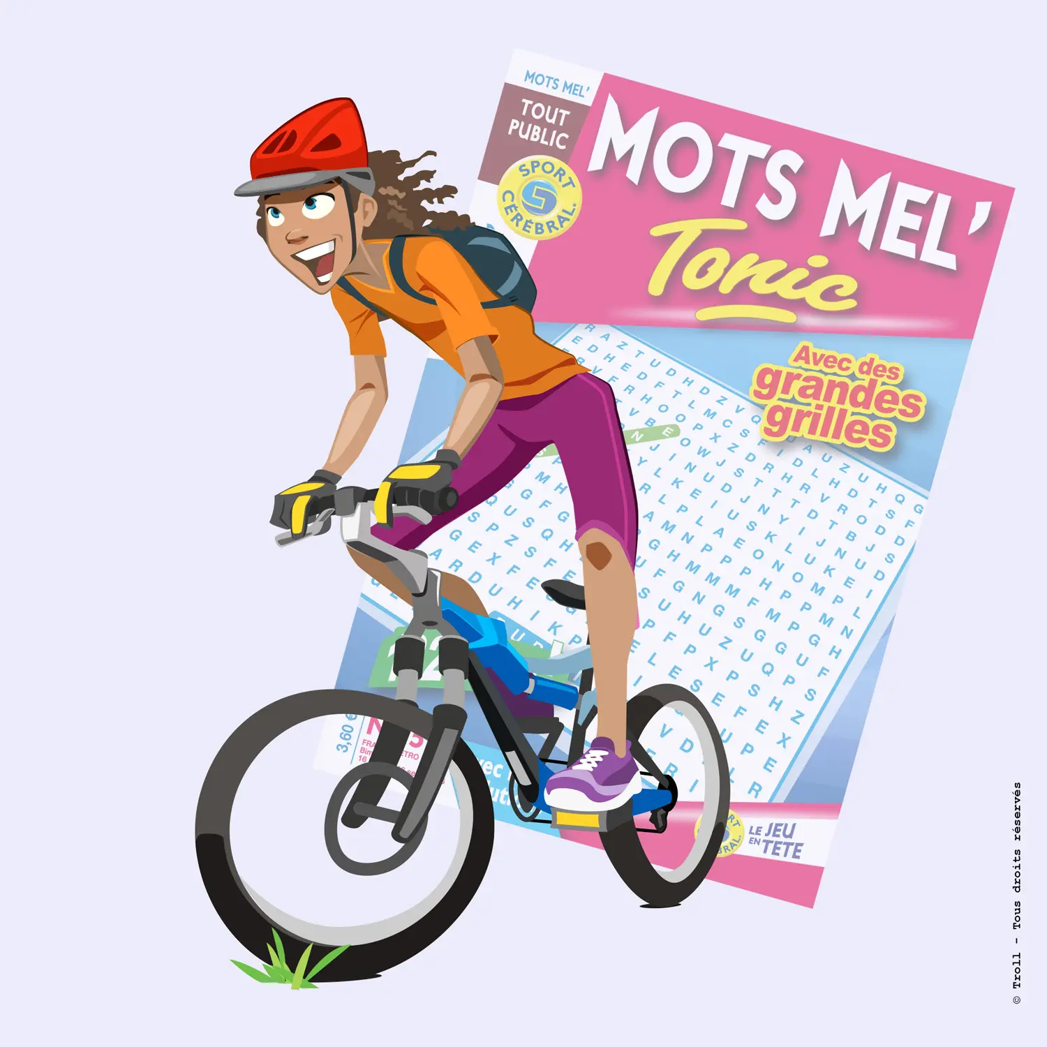 Homme qui fait du vélo cross